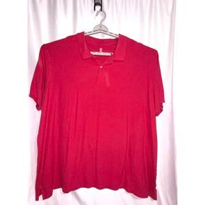 Men’s Big & Tall Fuchsia Polo Shirt Sz. 5XLT– Harbor Bay (HB) From DXL